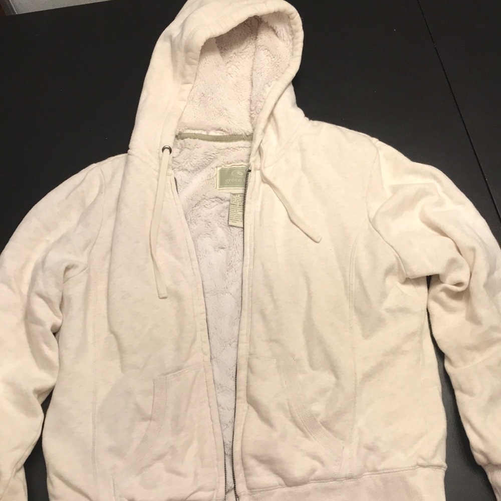 Green Tea Zip up hoodie